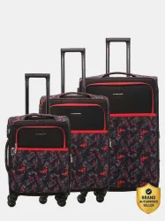 Nasher Miles Polyester Trolley Bag (Set of 3)