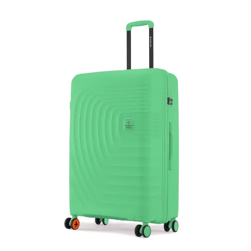 Image of Nasher Miles Polypropylene Boston 8 Spinner Wheel Check-in Luggage Summer Green 24 Inch 65Cm