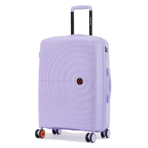 Image of Nasher Miles Polypropylene Spinner Seattle Hard-Sided Check-in Luggage 24 inch | 65cm | 8 Wheels Medium Trolley Bag for 