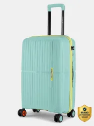 NASHER MILES Sided Luggage Cool Mint 65cm Trolley Bag Check-in Suitcase 8 Wheels