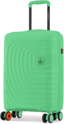 NASHER MILES Small Cabin Suitcase (55 cm) 8 Wheels - Boston Hard-Sided Polypropylene - Green