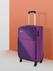 NASHER MILES Soft Body Set of 2 Luggage 8 Wheels - Texas soft-sided Polyester Luggage