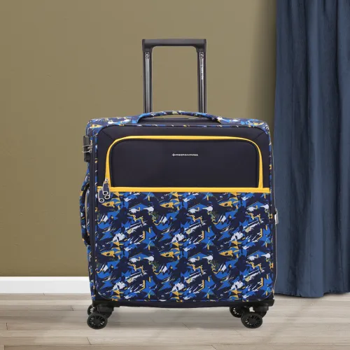 Image of Nasher Miles Water Resistant Soft-Sided Cabin Trolley Suitcase