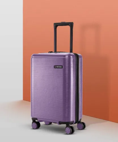 Image of Nasher Miles Stony Brook 55cm Cabin Trolley Purple