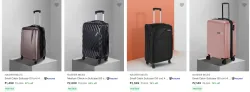 Nasher Miles Suitcases at minimum 70% Discount
