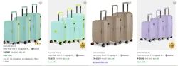 Nasher Miles Suitcases (PO3) upto 90% Discount