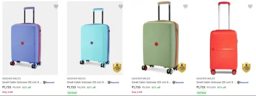 Image of Nasher Miles Suitcases upto 87% Discount