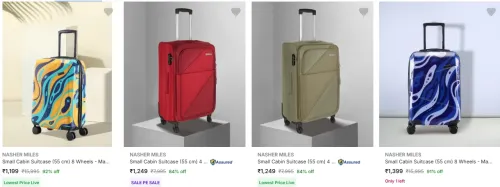 Image of Nasher Miles Suitcases Upto 92% Discount