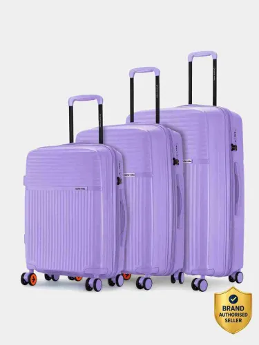 Image of NASHER MILES Hard Body Trolley Bag 55, 65 & 75cm set of 3
