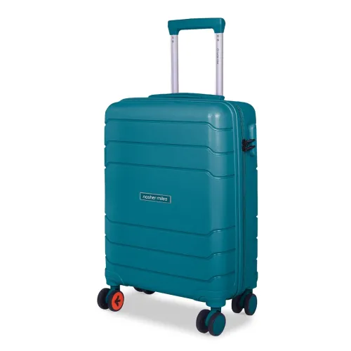 Image of Nasher Miles Lisbon Hard-Sided Cabin Luggage 20 inch Green