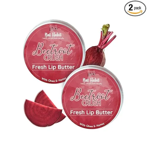 Image of Nat Habit Beetroot Lip Balm Duo (2×10g)