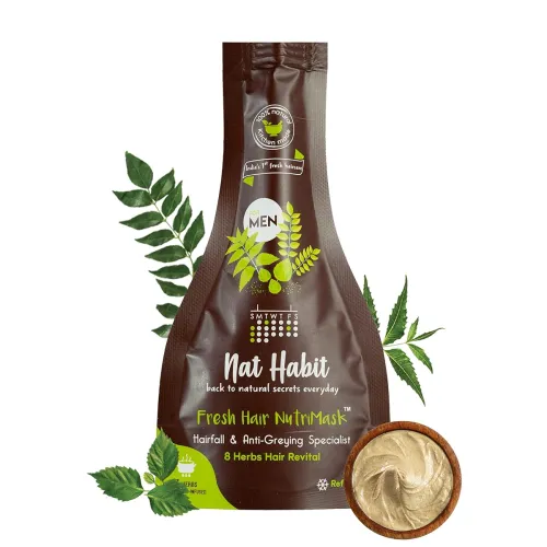 Image of Nat Habit Men's 8 Herbs Hair Revital 