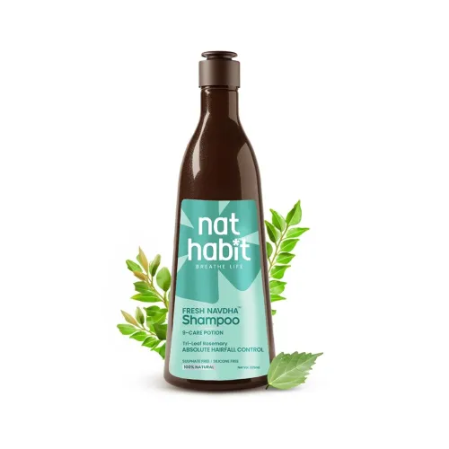Image of Nat Habit Rosemary Anti-Hair Fall Shampoo (250ml)