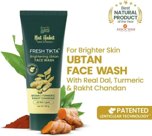Image of Nat Habit Ubtan Face Wash  (150 g)