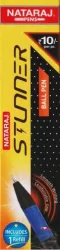 Nataraj Stunner ball pen | Quick Drying | Smooth Writing & Smudge Resistant| Fun