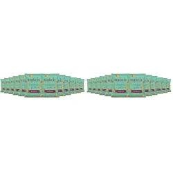 Natch Chickpea Protein Puffs, Healthy Snacks, Rich in Fiber, Not Fried Not Baked Gluten Free, Vegan, Trans Fat Free, Barbecue, 20g each (Pack of 24)