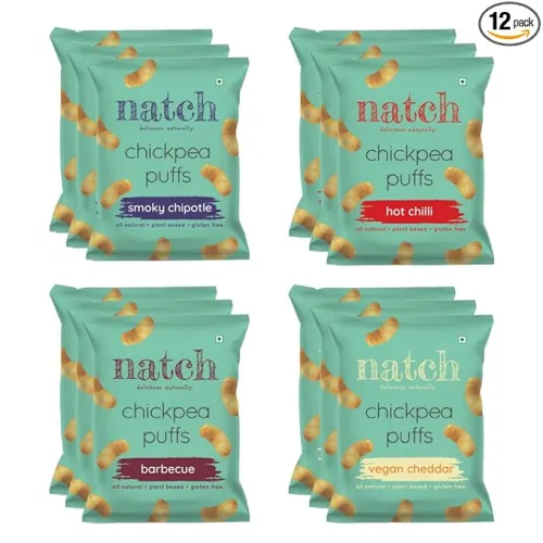 Image of Natch Chickpea Puffs Pack of 12