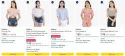 Natilene Girls Top upto 90% Discount