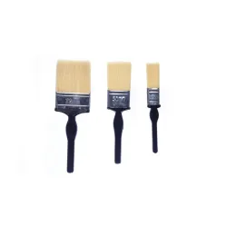 National 1+2+3 Paint Brush with PVC Handle for Wall (Pack of 3)