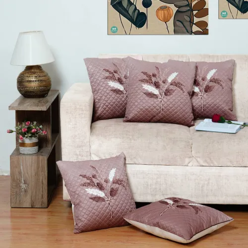 Image of NATIONAL HANDLOOM Velvet Cushions Cover