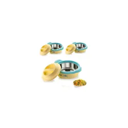National Royal 3-Piece Yellow Casserole