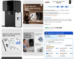 NATIVE M1 Pro 7L Smart RO+UV Water Purifier