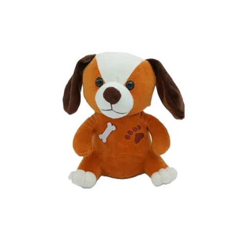 Image of NATKHAT Sitting Dog Plush Toy - 18cm