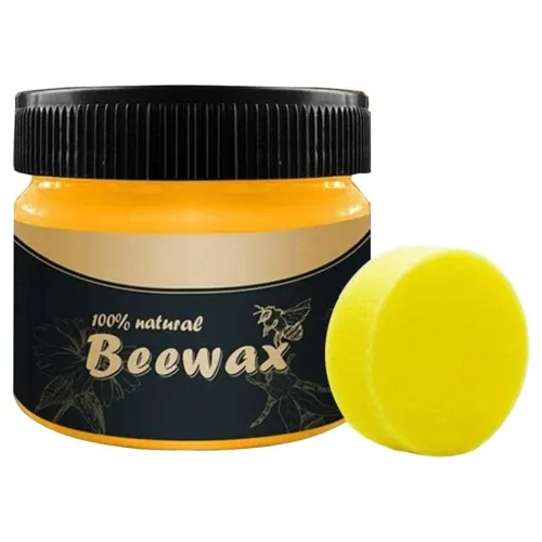 Image of Natural Beeswax Wood Polish & Furniture Cleaner