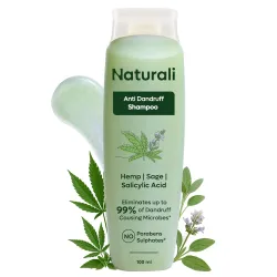 Naturali Premium Anti Dandruff Shampoo 100ml Sage Salicylic Acid
