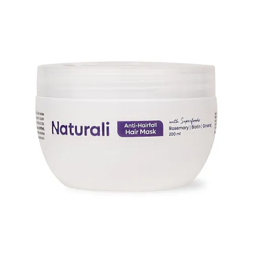 Image of Naturali Anti-Hairfall Hair Mask, 200ml