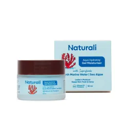 Naturali Aqua Hydrating Gel Moisturiser With Superfoods Earth Marine Water