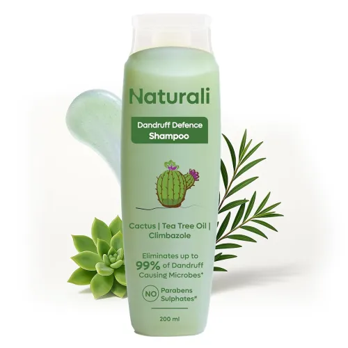 Image of Naturali Australian Tea Tree Non-Drying Dandruff Defence Shampoo 200 ml