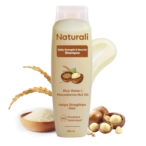 Image of Naturali Daily Strength & Nourish Shampoo 100 ml