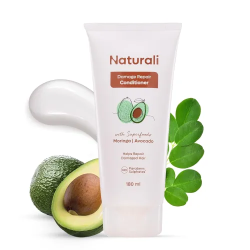 Image of Naturali Damage Repair Conditioner with Avocado & Moringa Oil | No Sulphates