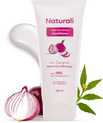 Naturali Hairfall Arrest Conditioner with Red Onion & Bhringraj (180 ml)
