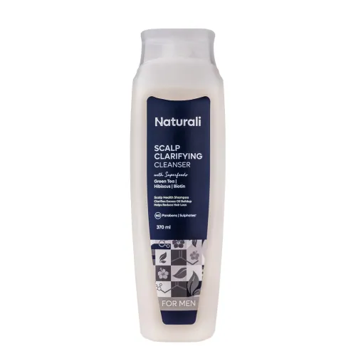 Image of Naturali Scalp Clarifying Anti-Dandruff Shampoo 370ml