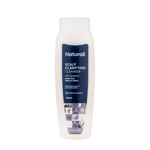 Image of Naturali Scalp Clarifying Anti-Dandruff Shampoo for Men 200 ml