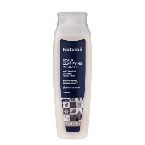 Image of Naturali Scalp Clarifying Anti-Dandruff Shampoo 100ml