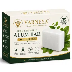 Naturals Pure Alum Bar 100g | Potash Alum (Fitkari) | 100% Natural Crystal Alum | Premium Quality | Ideal for Shaving, Skincare & Traditional Use