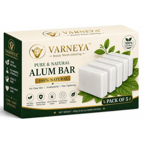 Image of Naturals Pure Potash Alum Bar Fitkari (100g pack of 5)