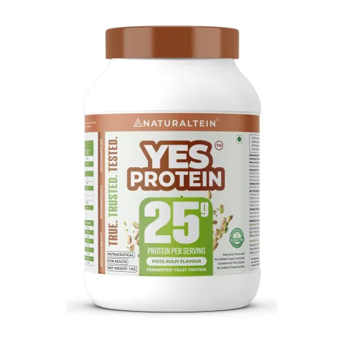 Image of NATURALTEIN Fermented Yeast Protein Powder (1 kg, Pista)