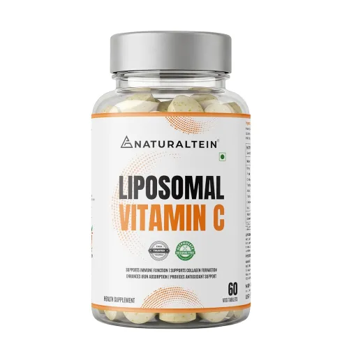 Image of Naturaltein Liposomal Vitamin C | 5X Enhanced Absorption | Antioxidant Supporting Immune Function, Skin Repair, Collagen
