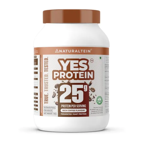 Image of Naturaltein YES Protein 1kg Fermented Yeast Vegan Protein Powder