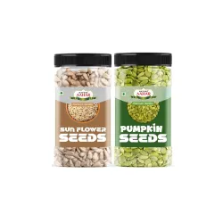 Nature Aahar Organic Sunflower & Pumpkin Seeds Combo 