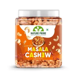 Nature Prime Masala Kaju 1kg | Spicy Seasoned Cashew Nuts
