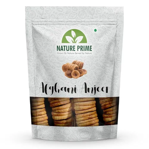Image of Nature Prime Premium Afghani Anjeer | Dried Figs 1kg | Natural, Soft & Fiber-Rich | Booster for Immunity & Digestion | N