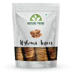 Nature Prime Premium Afghani Anjeer | Dried Figs 1kg | Natural, Soft & Fiber-Rich | Booster for Immunity & Digestion | N