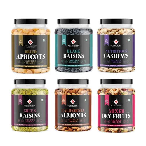 Image of Nature Purfiy Dried Fruits Combo - 1 kg