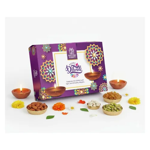 Image of Nature Purify Diwali Dry Fruit Tray 400g