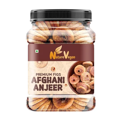 Image of Nature Vegon Premium Anjeer-E-Afghan | Soft, Juicy and Naturally Dried Figs Dry Fruit | 